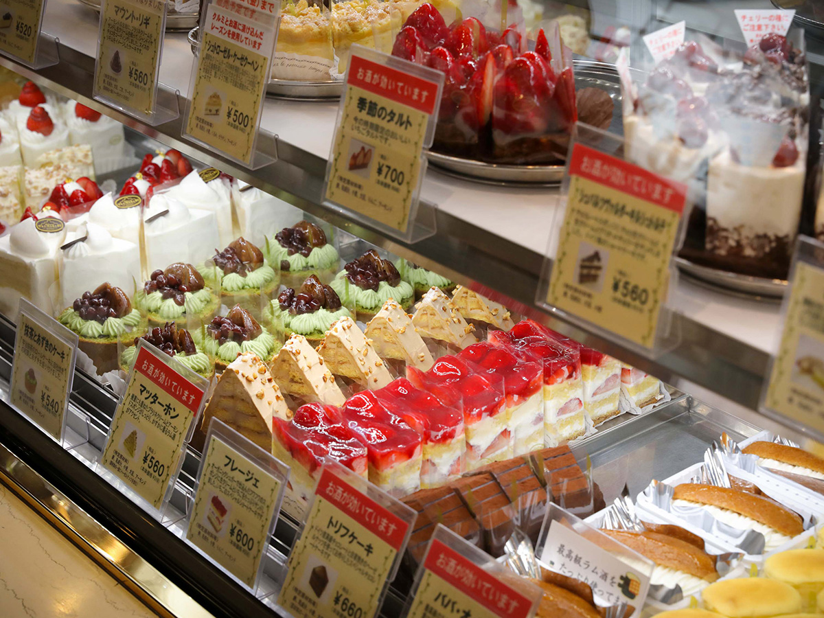 ケーキハウス・ツマガリ　ケーキ